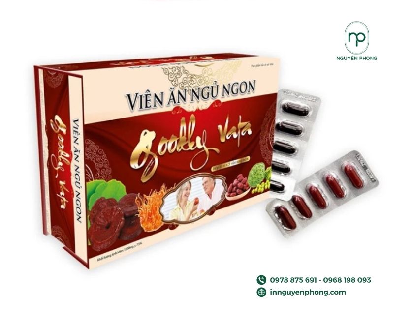 Hộp đựng viên ăn ngủ ngon